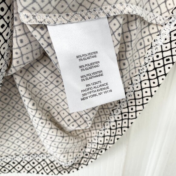 Jones New York - Sleeveless Geometric Polka Dot Blouse - Picture 3 of 5